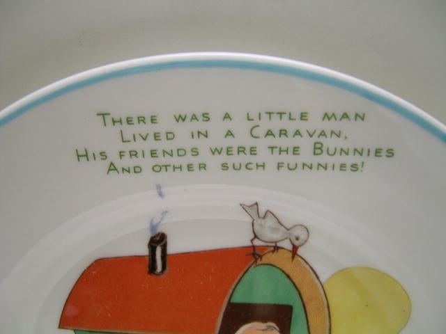 Shelley Mabel L. Attwell Child's Plate