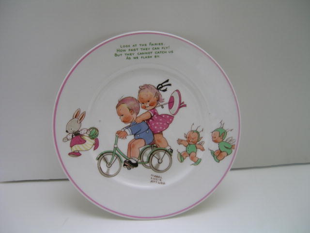 Shelley Mabel Lucie Attwell Child's Plate