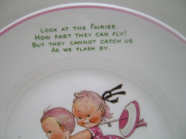 Shelley Mabel Lucie Attwell Child's Plate