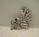 Vintage English Marcasite Flower Brooch