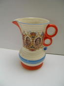 Wade Heath George VI Coronation Deco pitcher