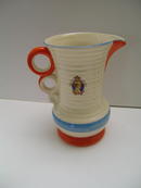 Wade Heath George VI Coronation Deco pitcher