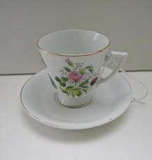 Queen Victoria Commemorative Cup and Saucer