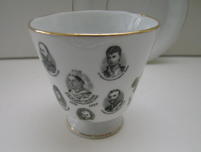 Queen Victoria Commemorative Cup and Saucer