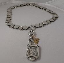 Victorian Sterling Collar and Locket