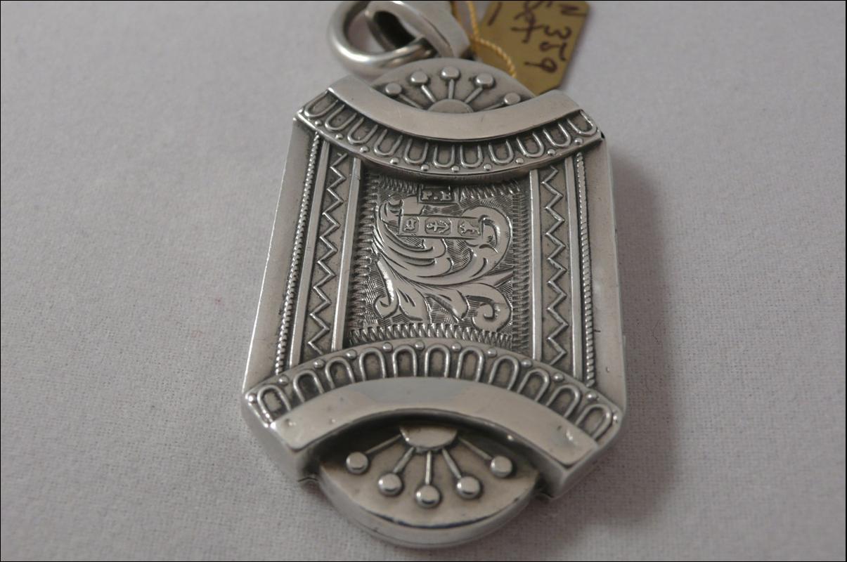 Victorian Sterling Collar and Locket