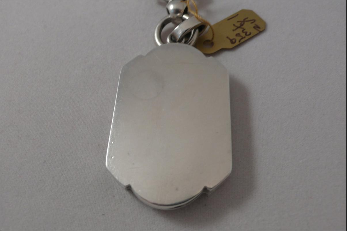 Victorian Sterling Collar and Locket