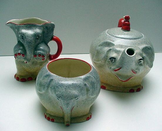 Royal Venton Children's Elephant Tea Set