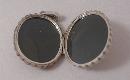 Victorian Sterling Silver Buckle Locket