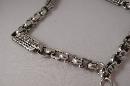 Vctorian Silver Plate Prince Albert Necklace