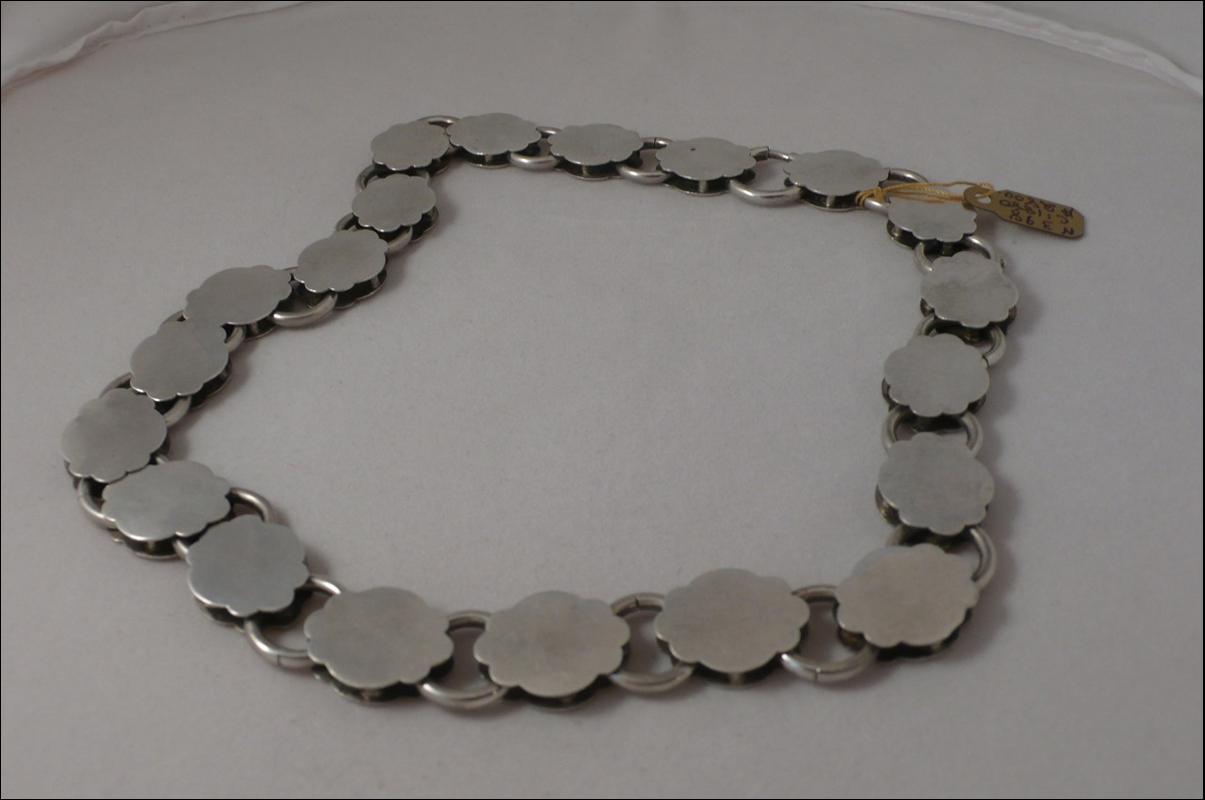 Victorian Silver & Gold Overlay Collar