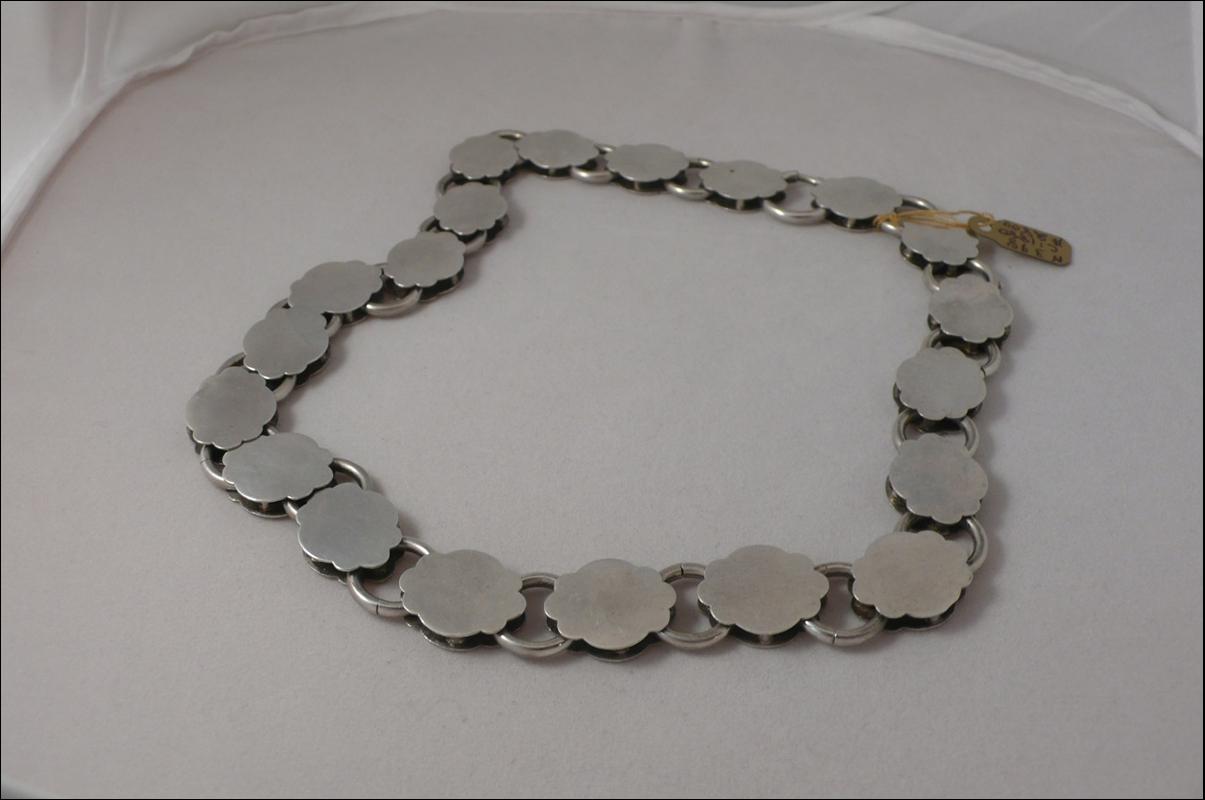 Victorian Silver & Gold Overlay Collar