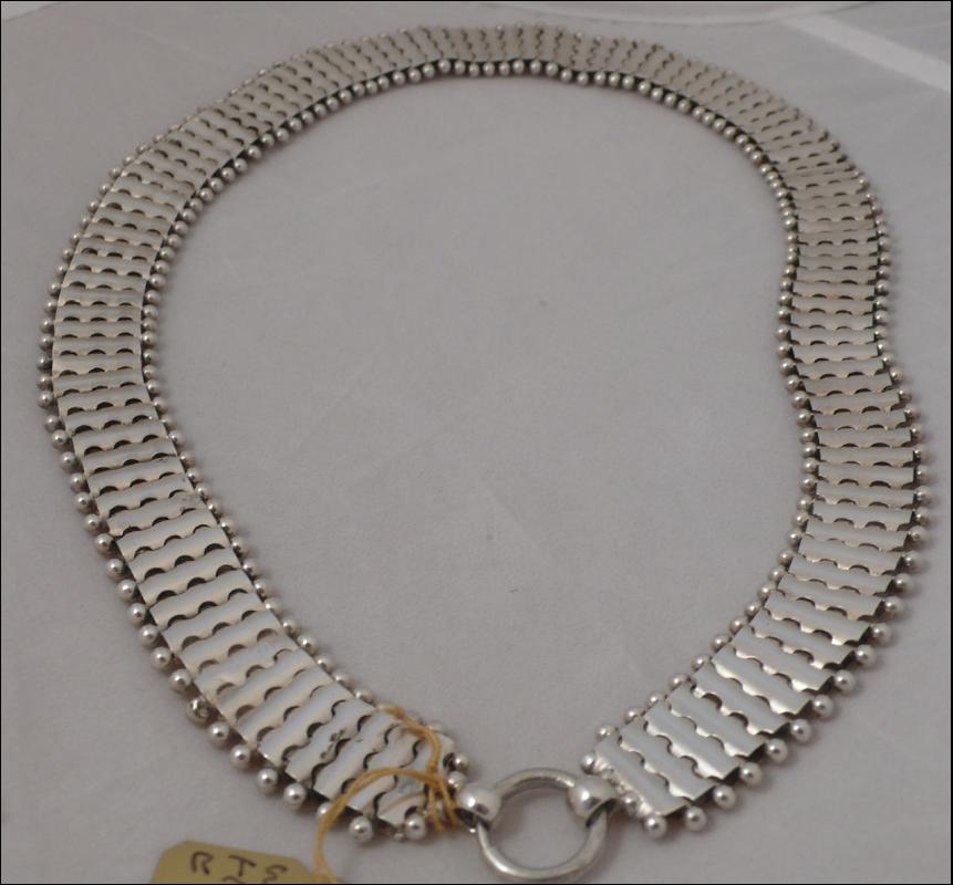 Victorian Sterling Silver Collar