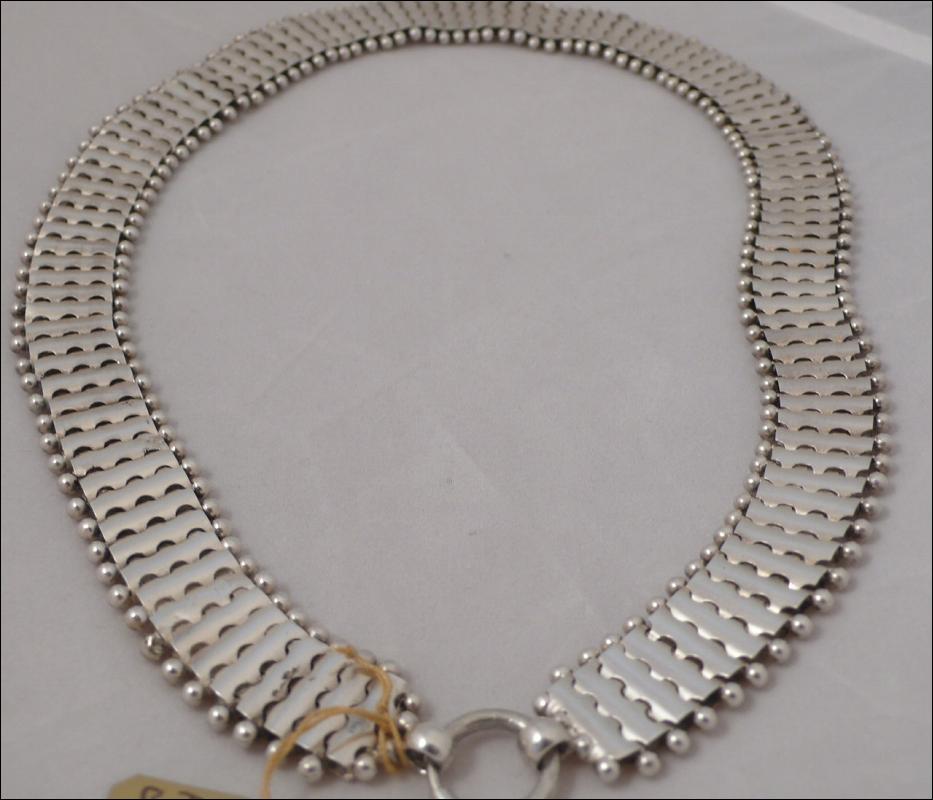 Victorian Sterling Silver Collar