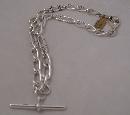 Victorian Sterling Silver Albert Chain