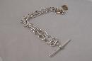 Victorian Sterling Silver Albert Chain