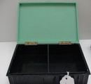 Bakelite Greenand Black Rectangular Box