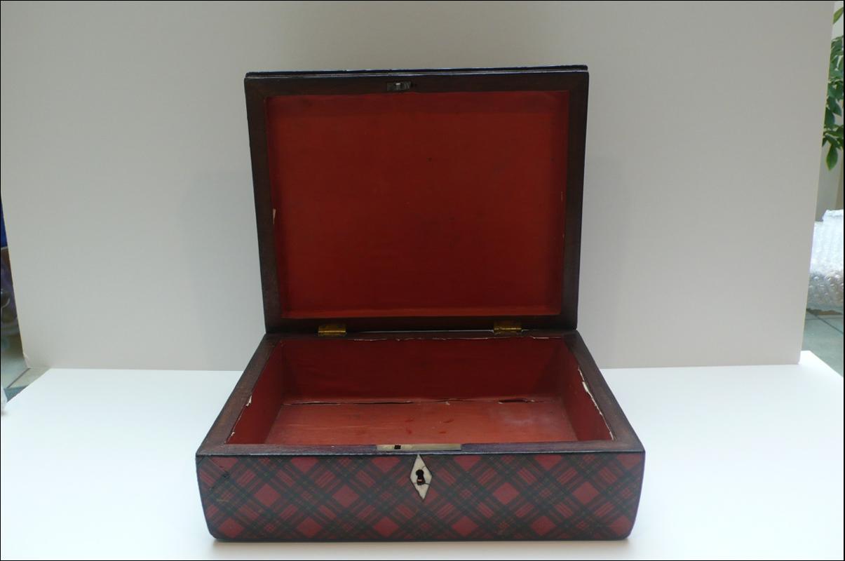 Victorian Tartan Box