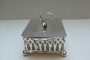 Victorian Silver Plated Sardine Dish