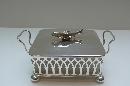 Victorian Silver Plated Sardine Dish