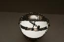 Rare Victorian Silver Plated Drum Biscuit Box