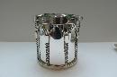 Rare Victorian Silver Plated Drum Biscuit Box