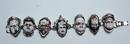 Vintage Chinese Faces Bracelet