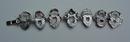 Vintage Chinese Faces Bracelet