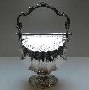 Victorian Silver lated Biscuit Box