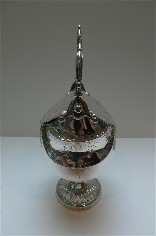 Victorian Silver lated Biscuit Box