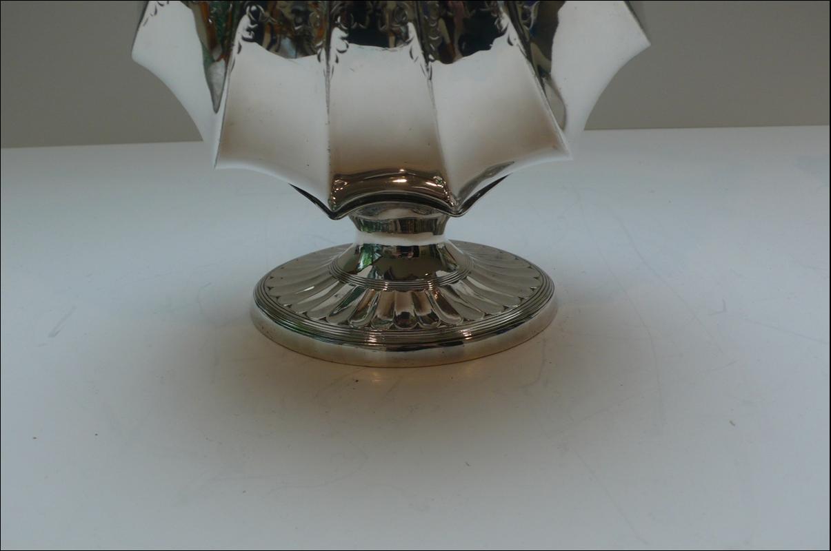Victorian Silver lated Biscuit Box