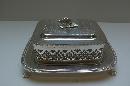 Victorian silver plate sardine boxv