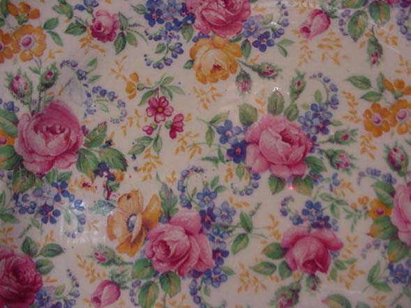 James Kent Chintz Rosalynde Plate
