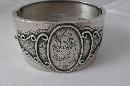 Victorian Silvre Wide Bangle