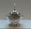 Victorian Silver Plated Biscuit Box