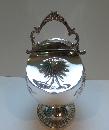 Victorian Silver Plated Biscuit Box