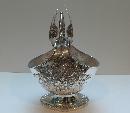 Victorian Silver Plated Biscuit Box