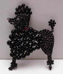 Costume: Butler and Wilson Black Poodle Brooch