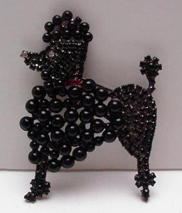 Costume: Butler and Wilson Black Poodle Brooch