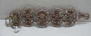 Beautiful Asian Faces Bracelet with pearls