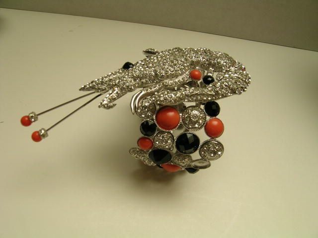 Fabulous Chunky Lobster Hinged Bracelet