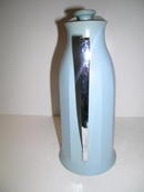 English Bakeite Vintage Blue Thermos