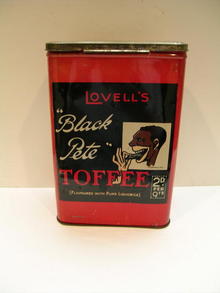 English Black Pete Toffee Tin
