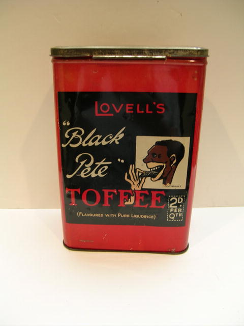 English Black Pete Toffee Tin