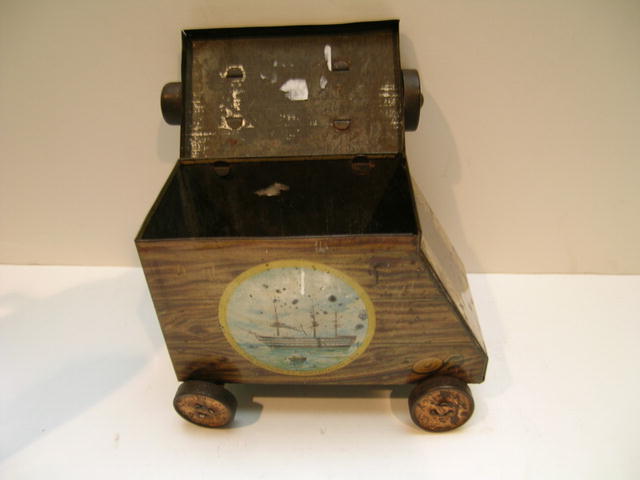 English Hartley and Palmer Cannon Biscuit Tin