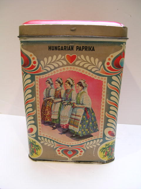 Hungarian Paprika Tin