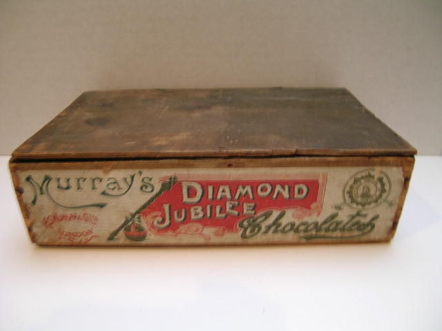 Murray's Diamond Jubilee Chocolates Wooden Box