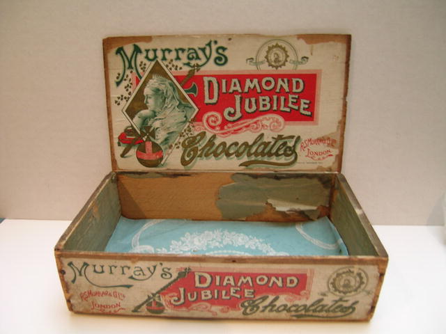 Murray's Diamond Jubilee Chocolates Wooden Box