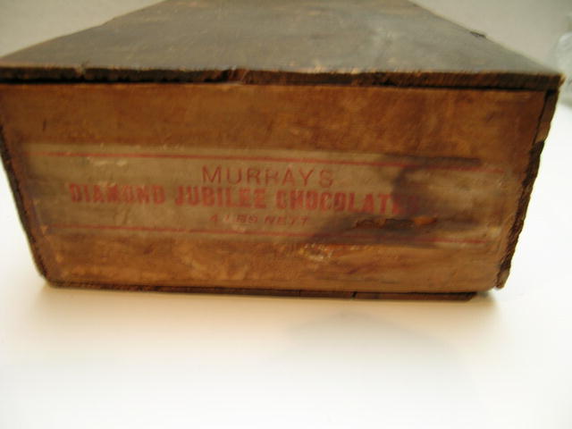 Murray's Diamond Jubilee Chocolates Wooden Box