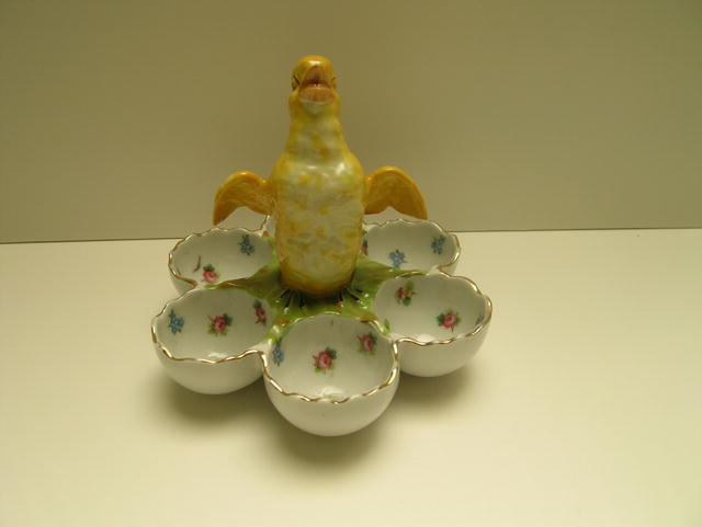 Austrian Porcelain Egg Holder